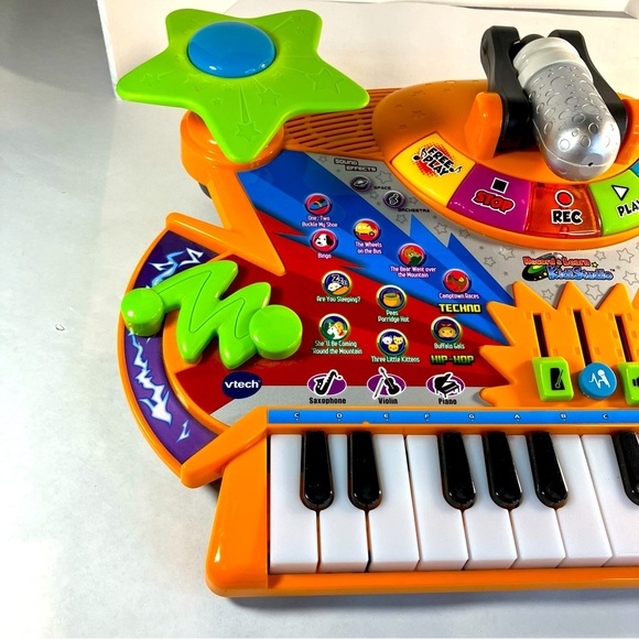 Record & Learn KidiStudio Vtech. Interactive Music Learning Toy piano keyboard - Picture 5 of 11